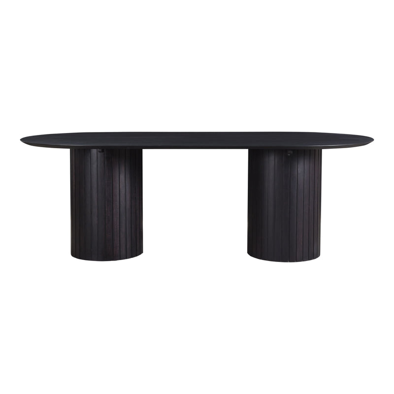 Povera - Acacia Wood Dining Table - Black