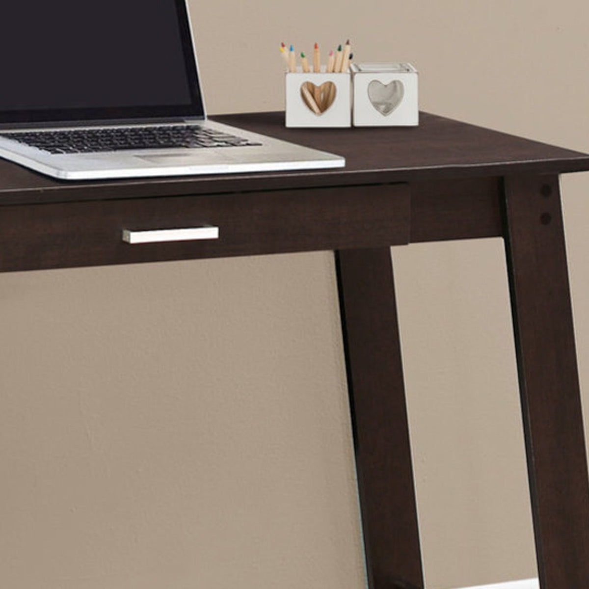 Stylish Design Computer Desk For Home Office Storage Drawers, Contemporary & Modern