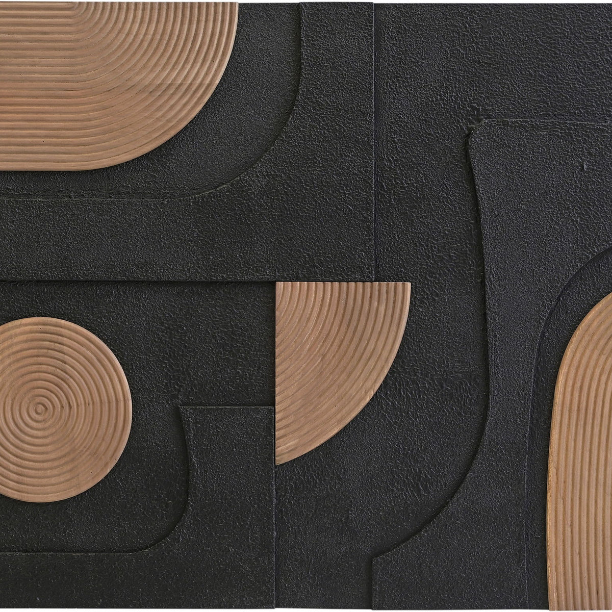 Element - Mango Wood Wall Decor - Black