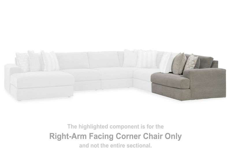 Avaliyah - Raf Corner Chair - Ash