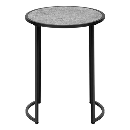 Round Accent Side Table, Contemporary & Modern