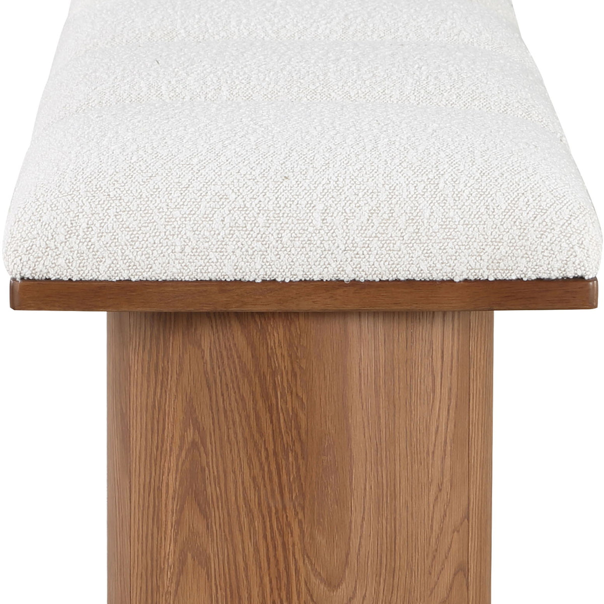 Pavilion - 5 Piece Modular Bench With Walnut Base
