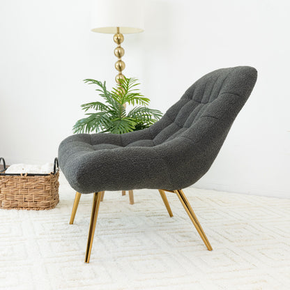 Aubrey - French Boucle Lounge Chair