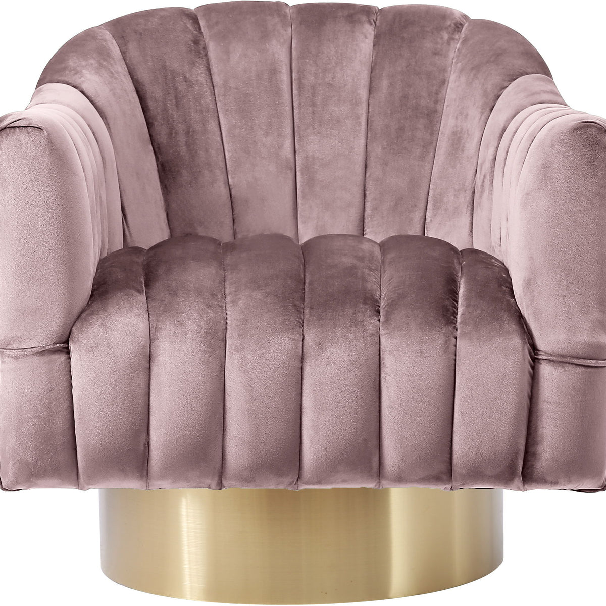 Farrah - Accent Chair with Gold Base