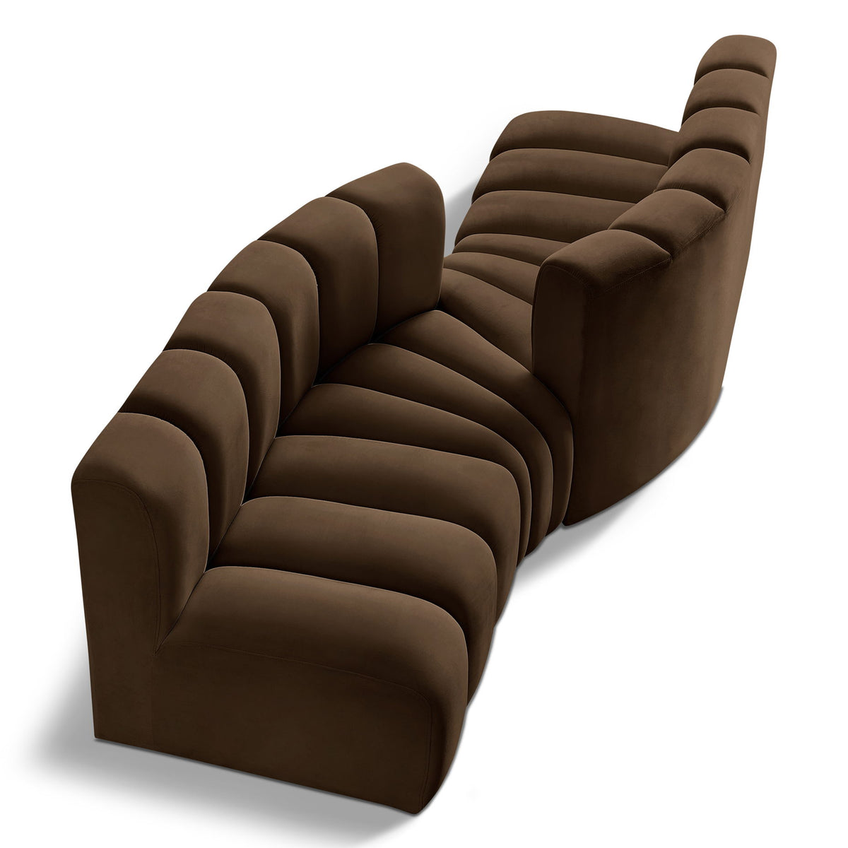 Arc - Velvet 4 Piece Sofa