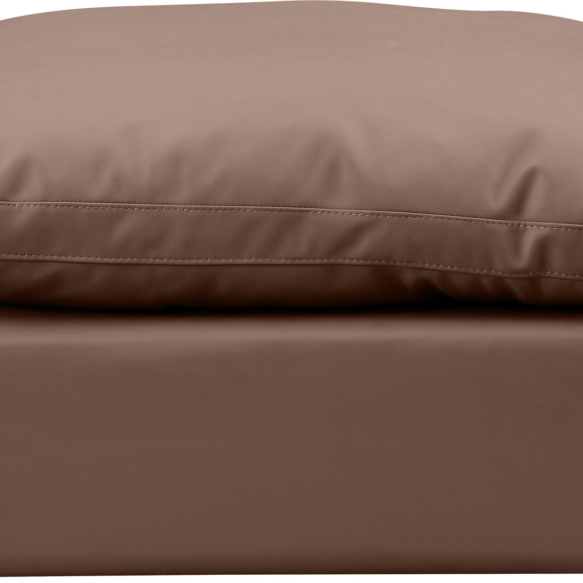 Indulge - Faux Leather Ottoman