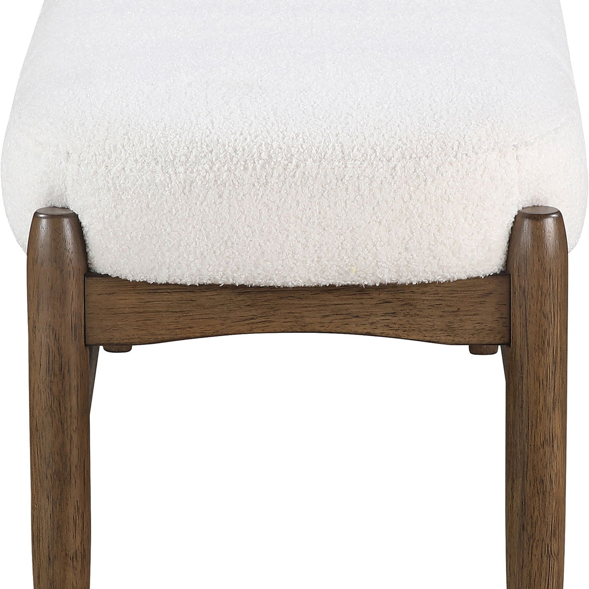 Briar - Faux Sheepskin Upholstered Bench