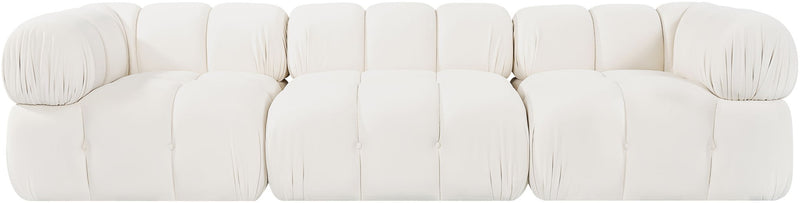 Orin - Velvet Performance Fabric Upholstered 3 Piece Modular Sofa