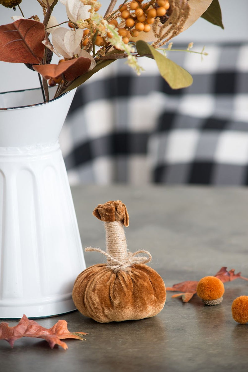 Pumpkin Ornament For Holiday Harvest Festival Fall Festival & Thanksgiving (Set of 6)