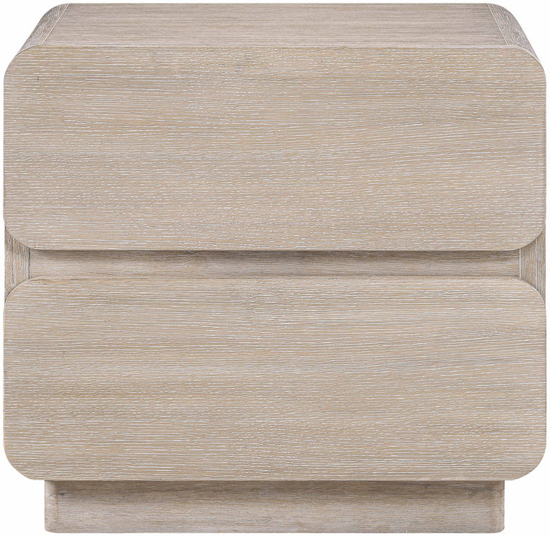 Adagio - Solid Wood And Oak Veneer Nightstand