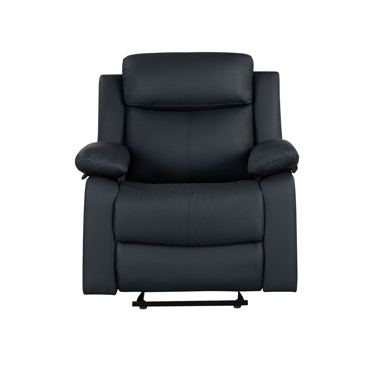 Blanche - Glider Recliner With LED, Pillow Top Arms
