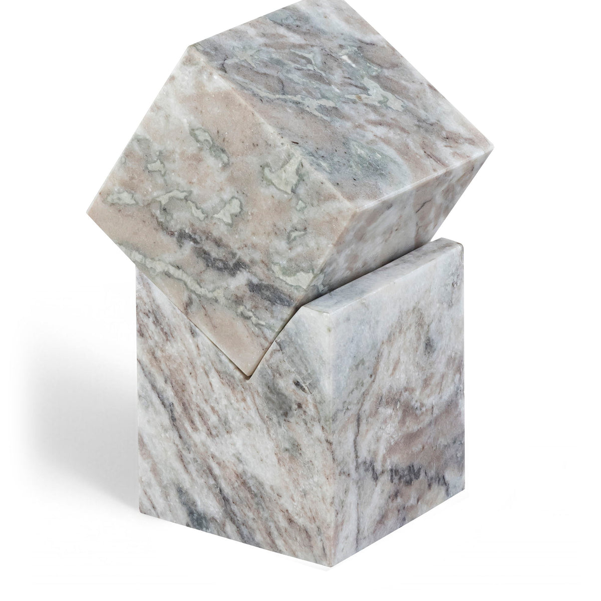 Quad - Marble Decorative Cube