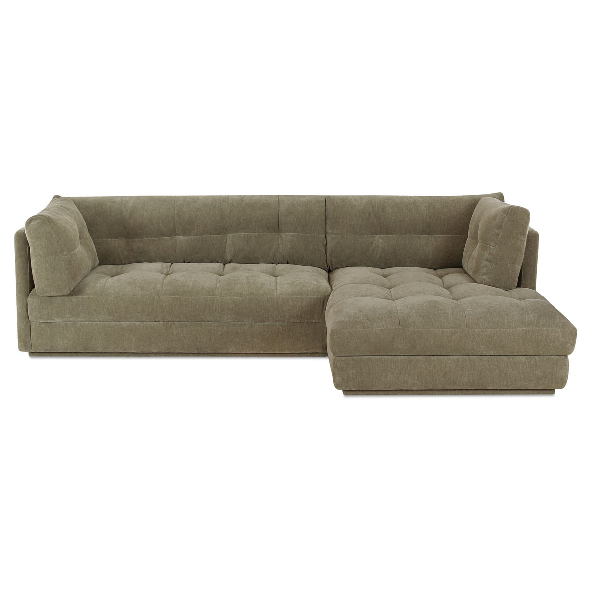 Mischa - Right Sectional - Sage Green