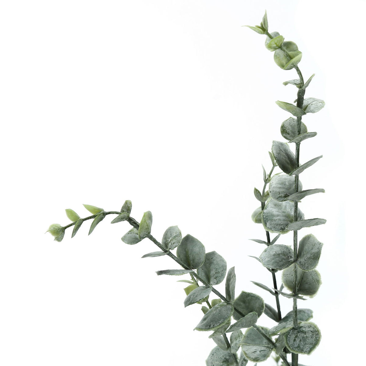 44" Tall, Artificial Plant, Eucalyptus Tree, Indoor, Faux, Fake, Floor, Greenery, Potted, Real Touch, Decorative - Green / Black