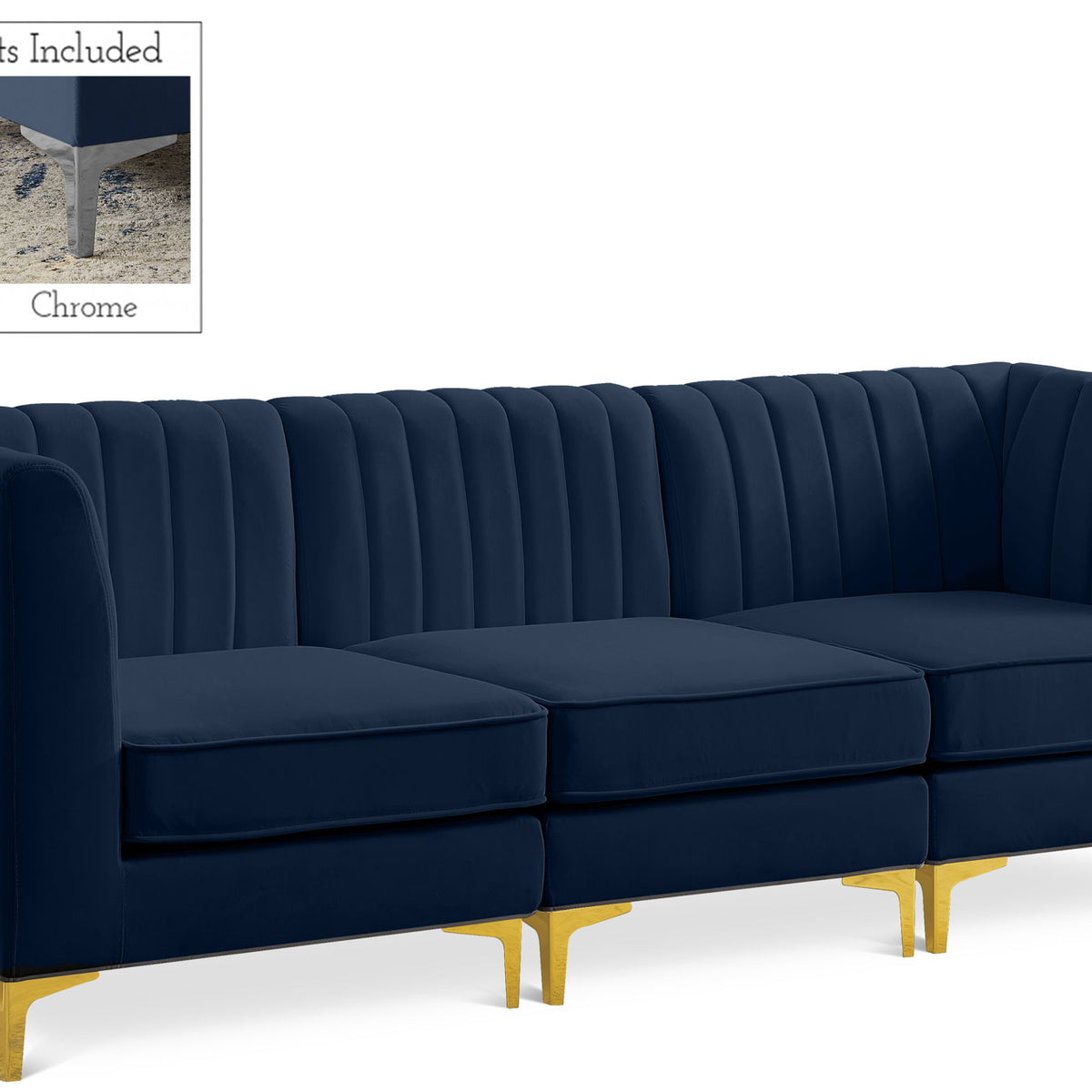 Alina - 3 Piece Modular Sectional