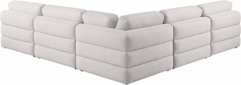 Beckham - 5 Piece Modular Corner Armless Sectional