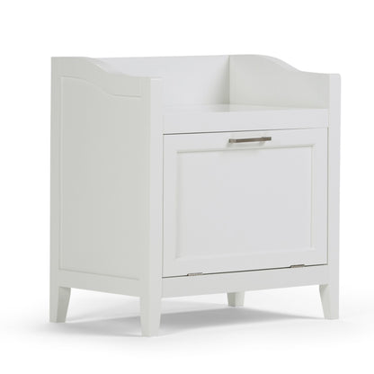 Avington - Storage Hamper Bench - Pure White