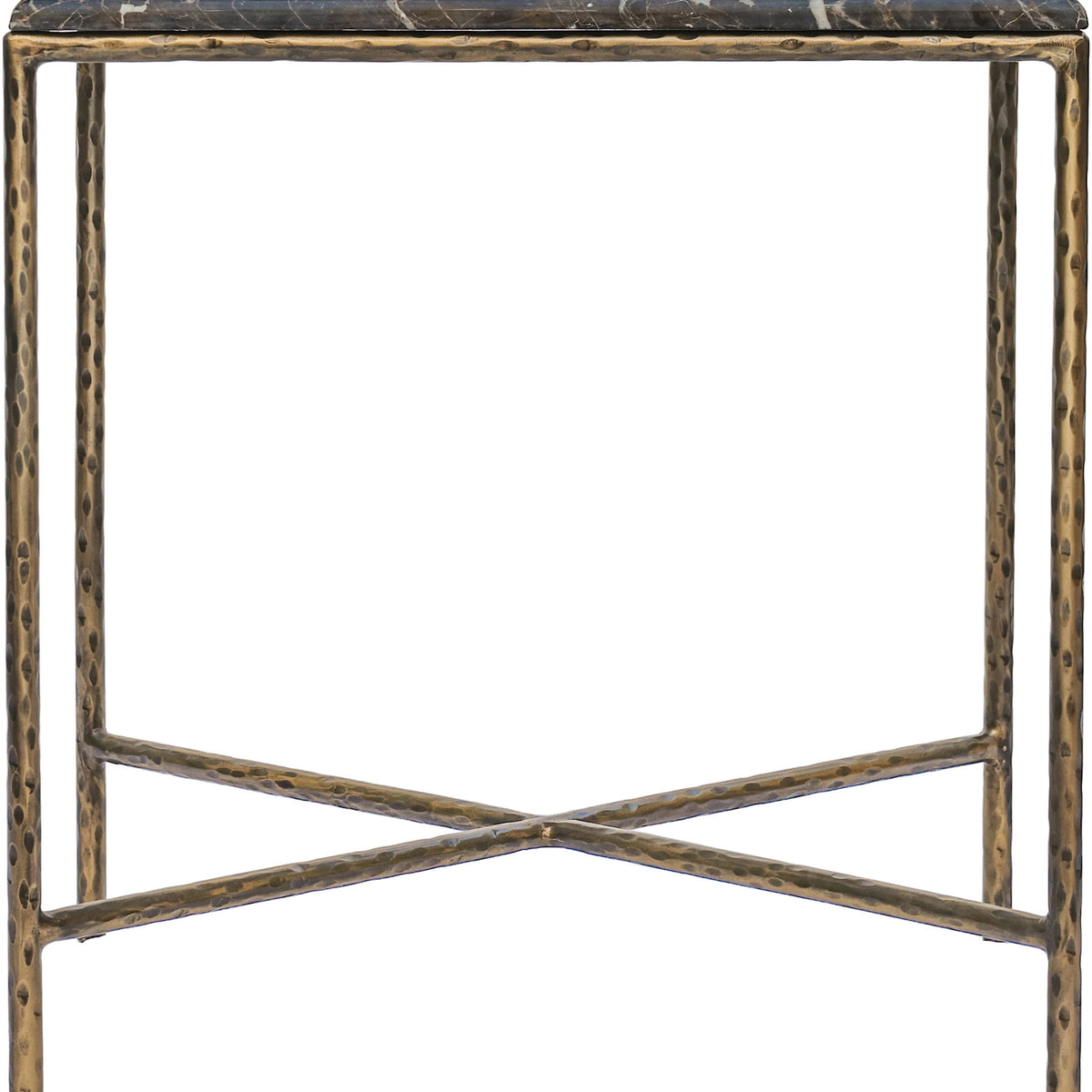 Valen - Marble And Iron Table