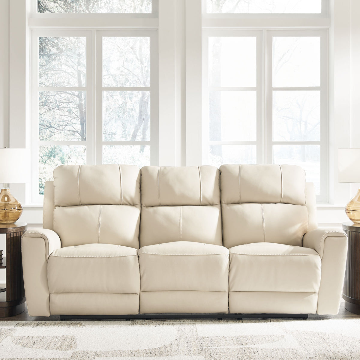 Dahlmoore - Almond - Power Reclining Sofa