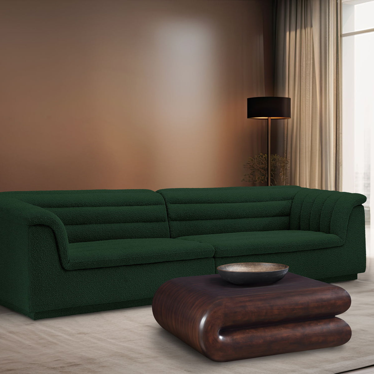 Cascade - Boucle Modular Sofa