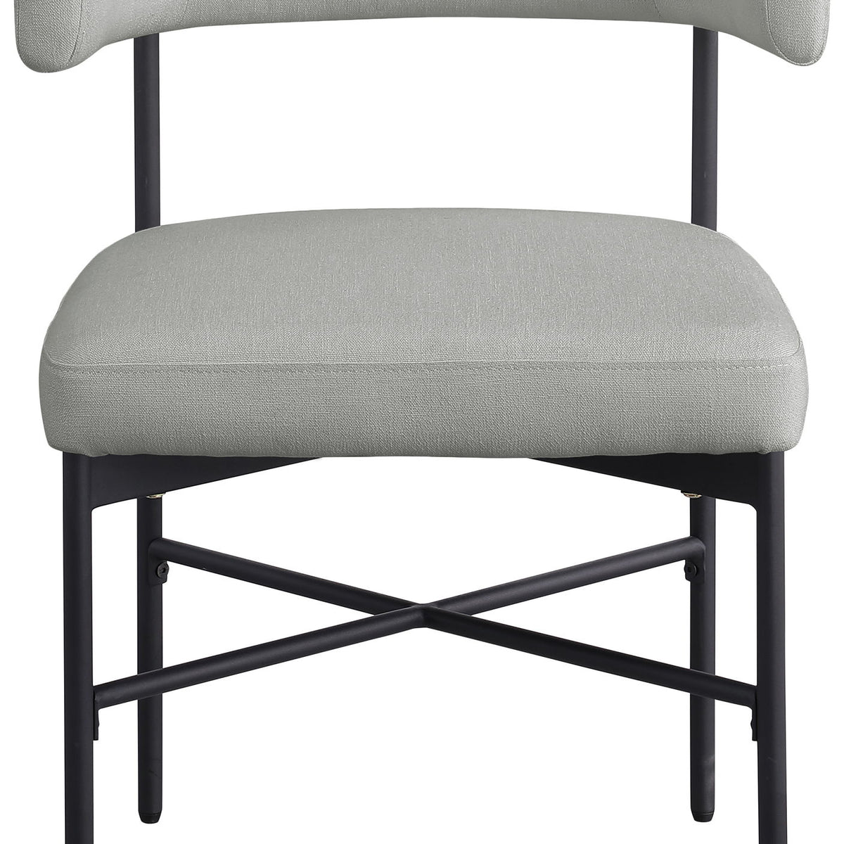 Rivage - Durable Dining Chair With Black Frame (Set of 2)