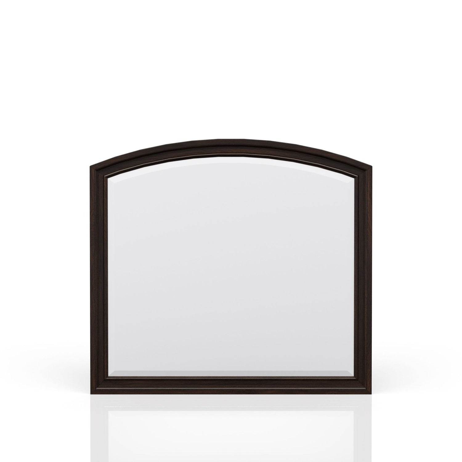 Elegant Design Mirror - Dark Cherry