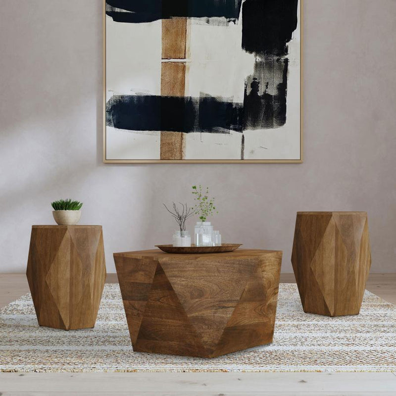 Zalika - Solid Wood Coffee And End Table Set