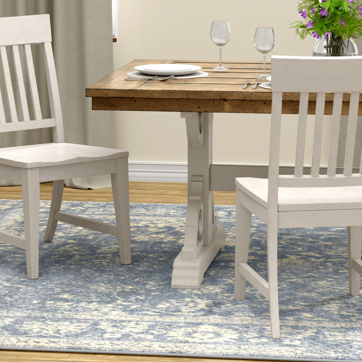 Haidel - Slat Back Dining Chairs (Set of 2)