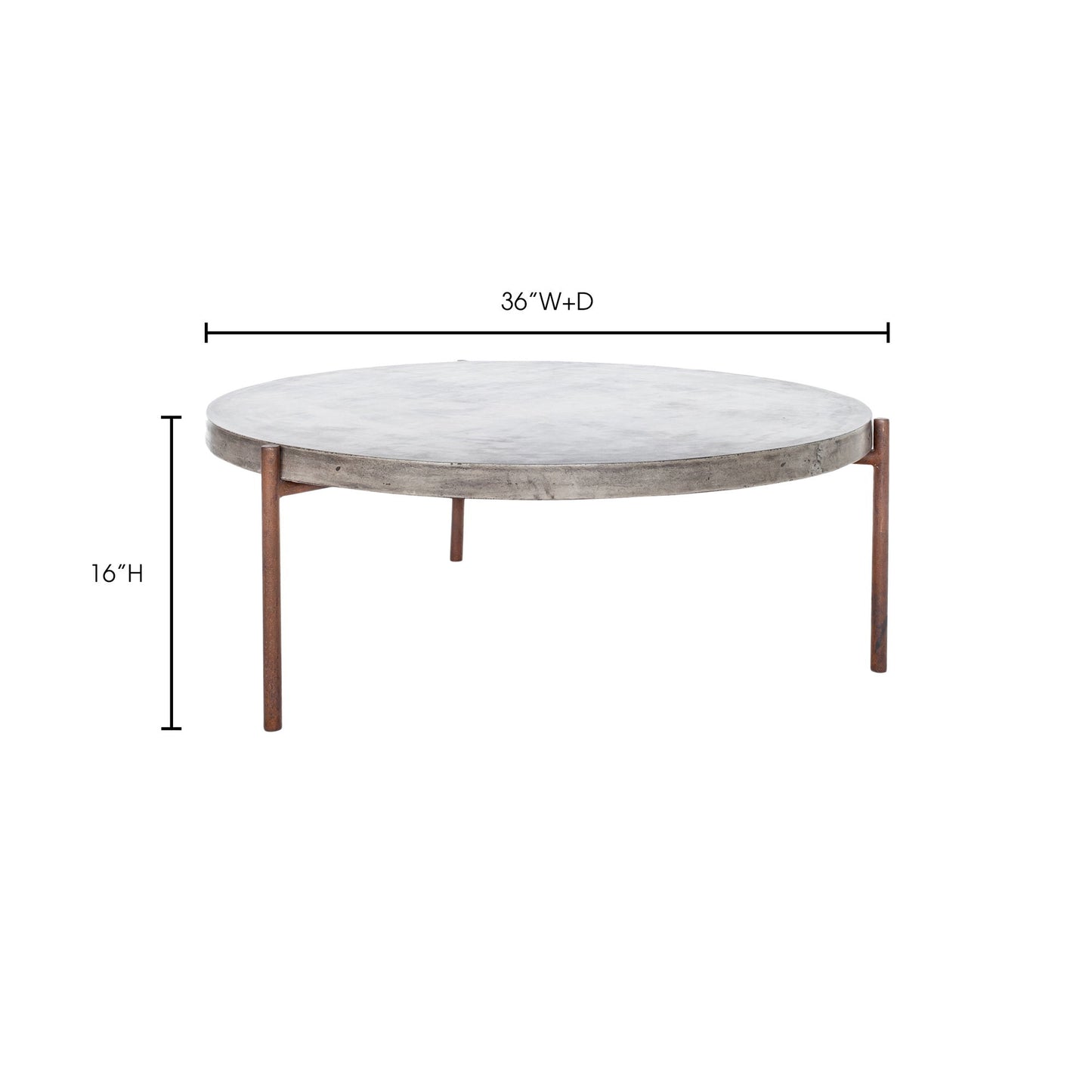 Mendez  - Outdoor Coffee Table - Gray