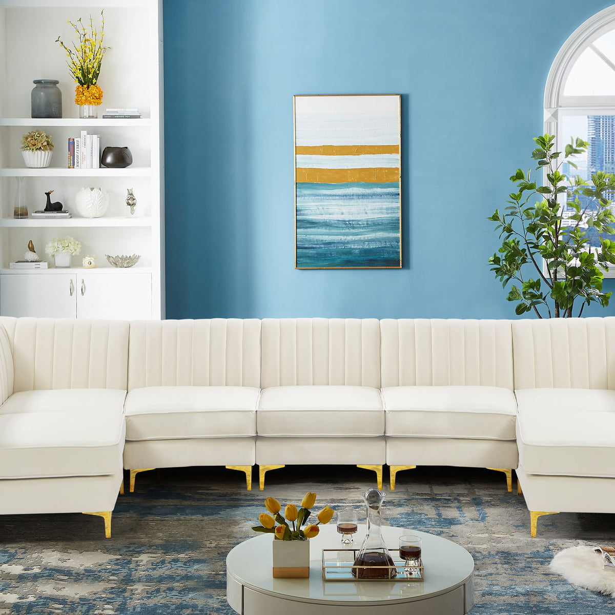 Alina - 7 Piece Modular Sectional