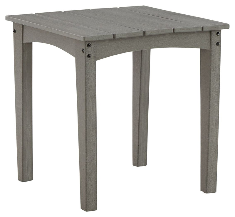 Visola - Square End Table - Gray
