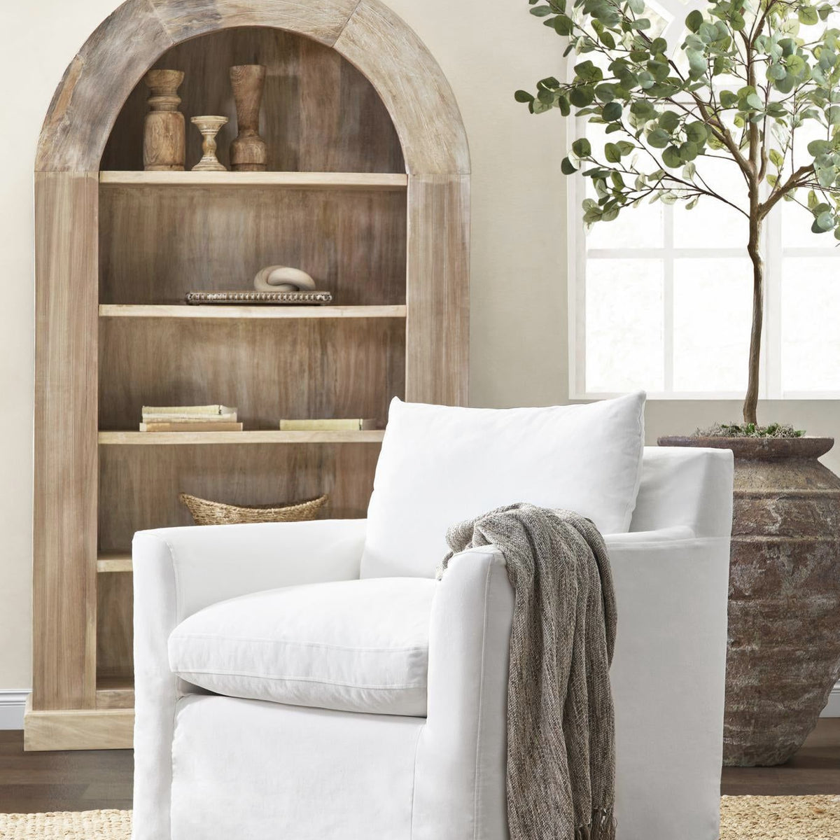 Alta - Arch Bookcase