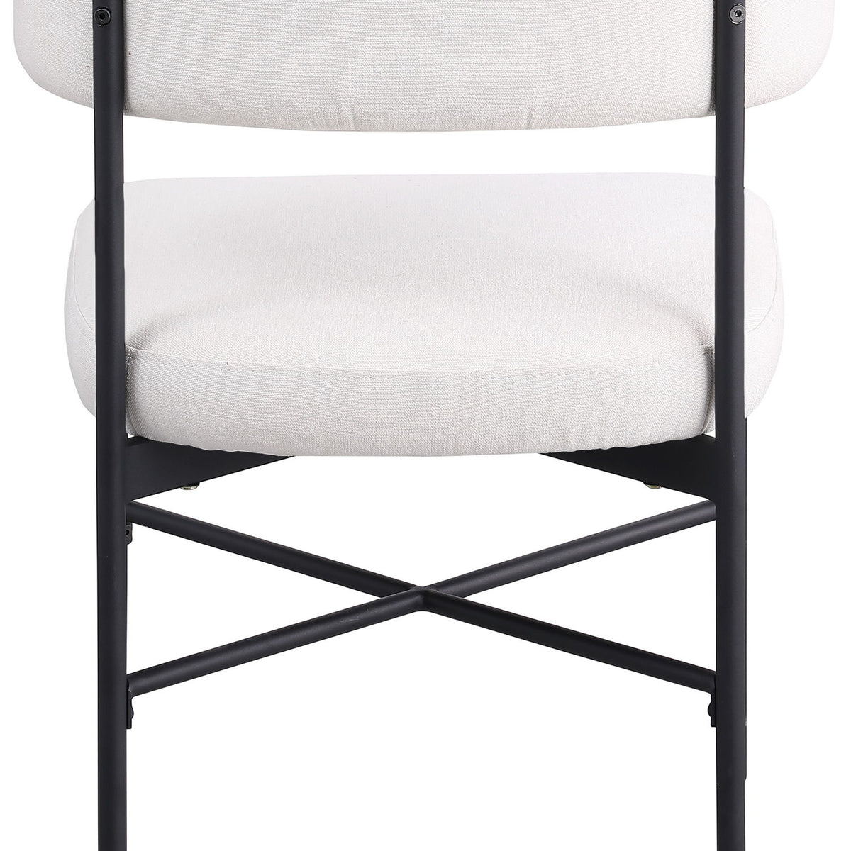 Rivage - Durable Dining Chair With Black Frame (Set of 2)