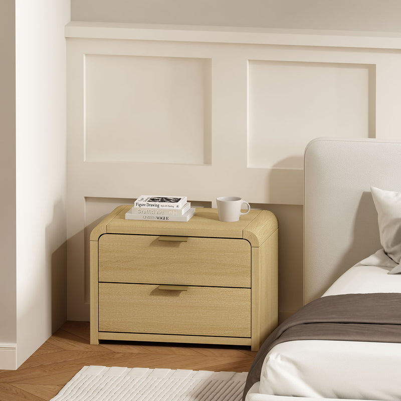 Manhattan Grace - Nightstand With Gold Handles
