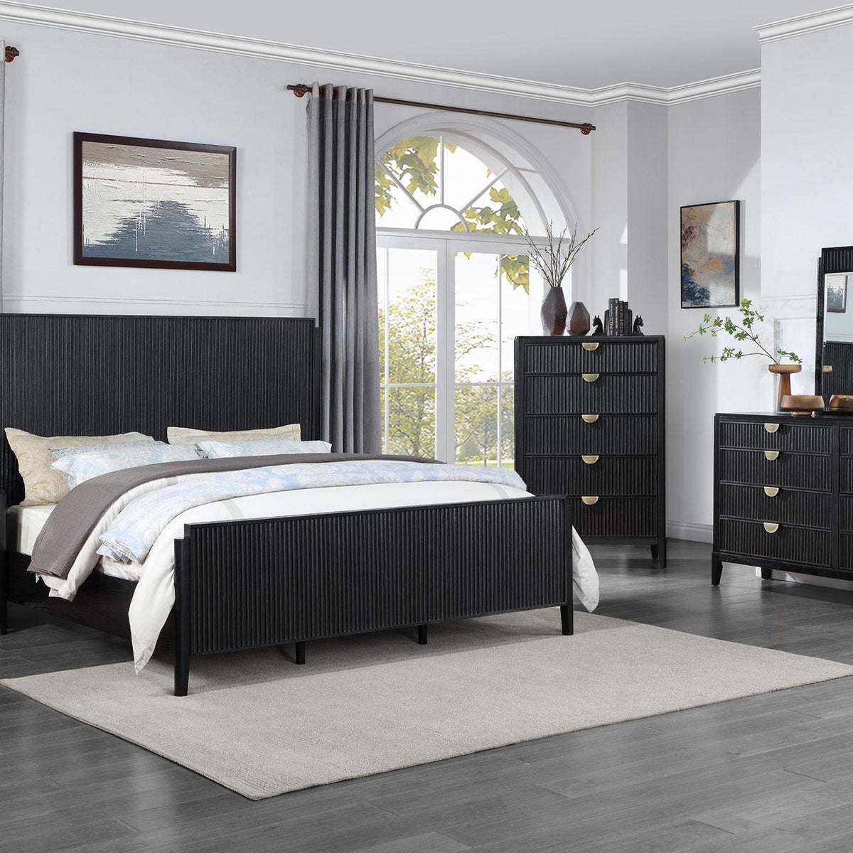 Brookmead 5-piece California King Bedroom Set Black
