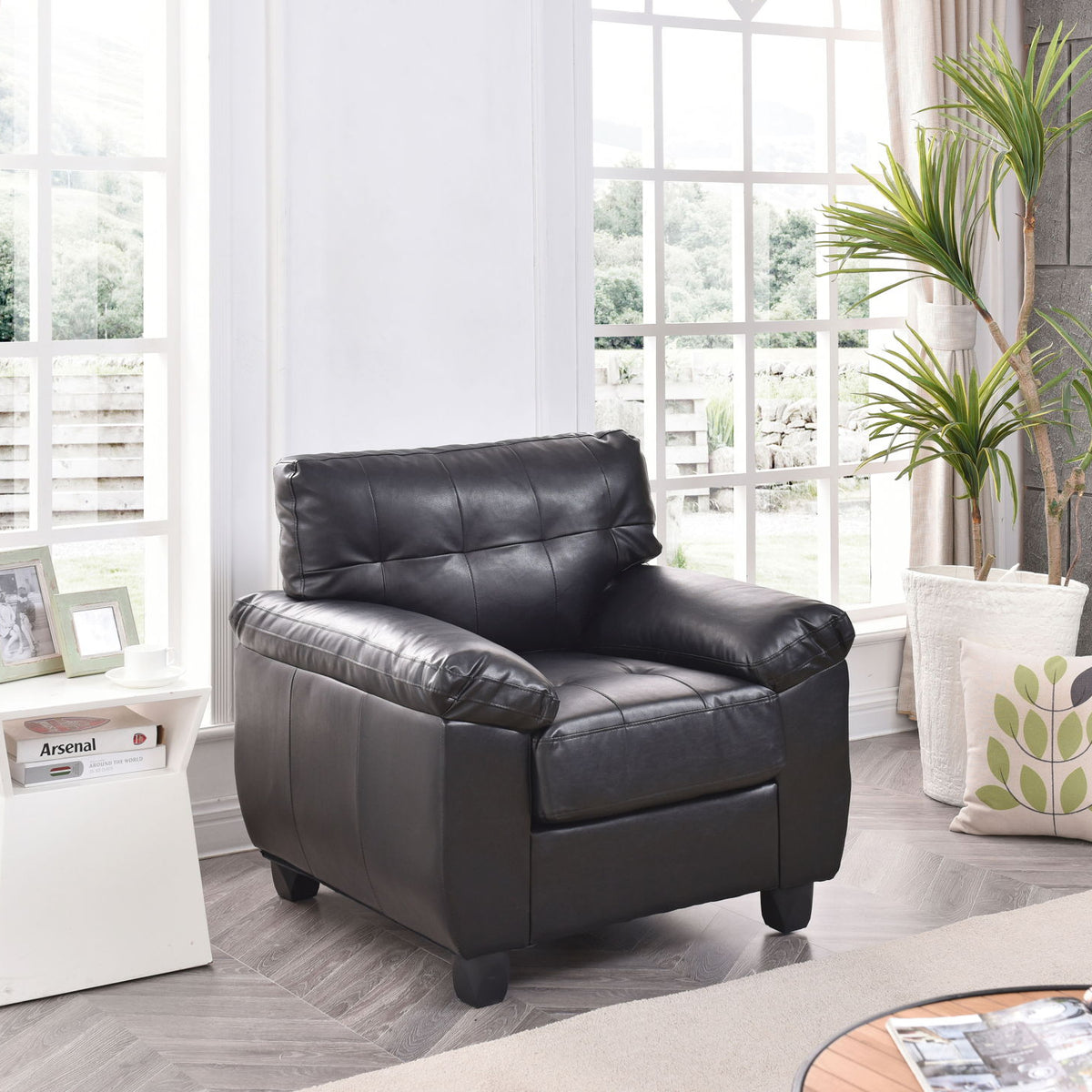 Sleek And Comfortable Accent Chair