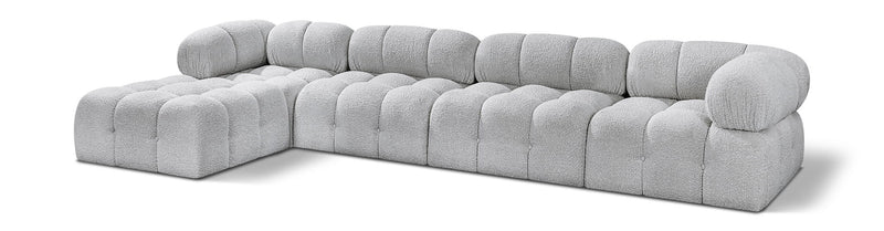 Ames - 5 Piece Fabric Modular Sectional