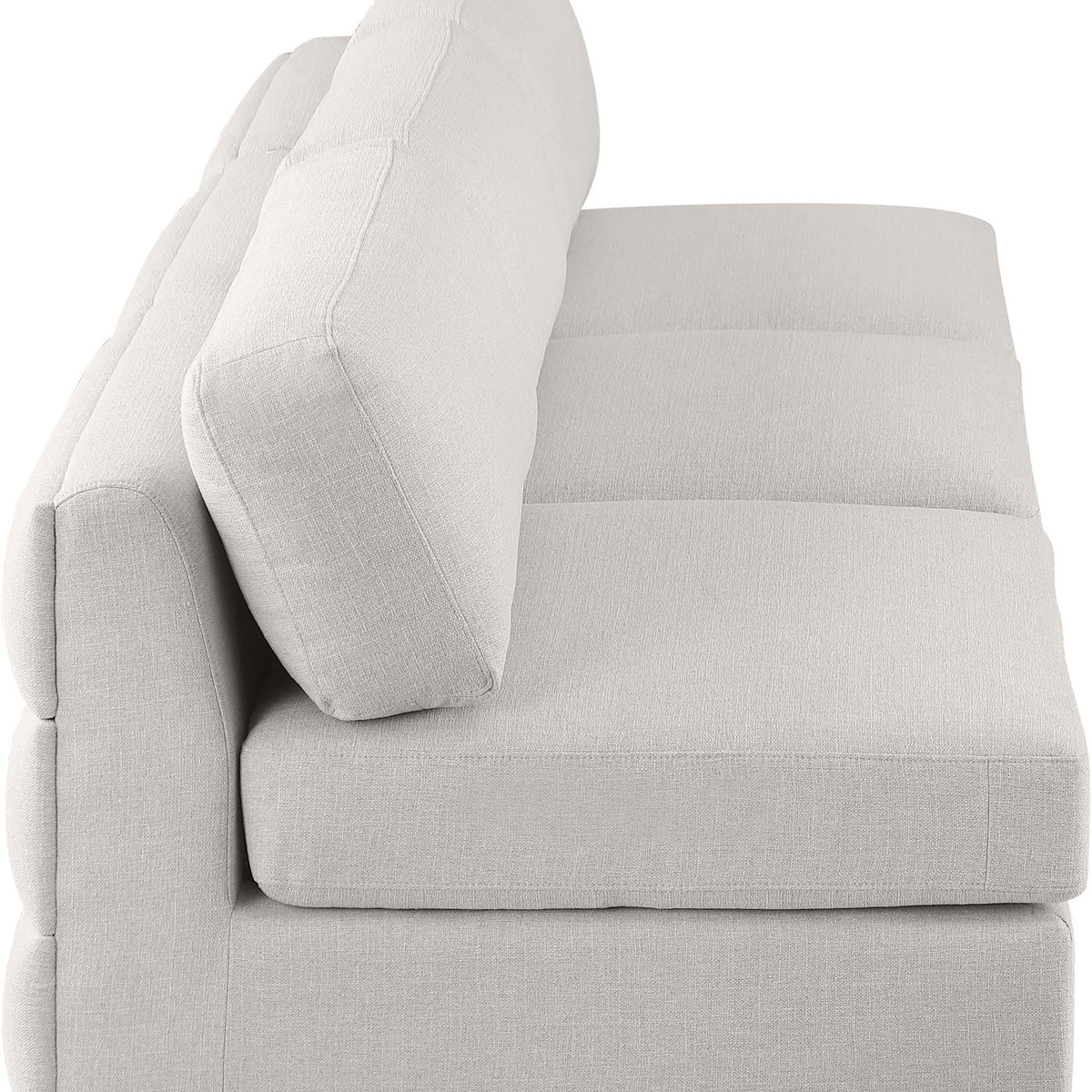 Beckham - Modular 3 Seat Armless Sofa