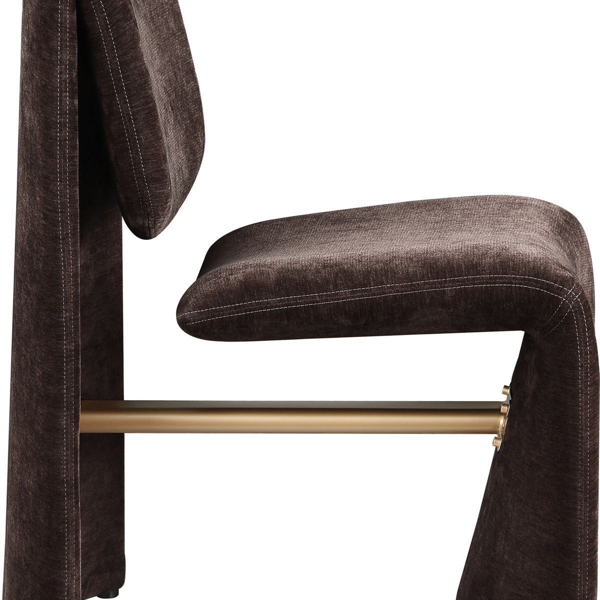 Slique - Performance Fabric Upholstered Dining Chair (Set of 2) - Brown