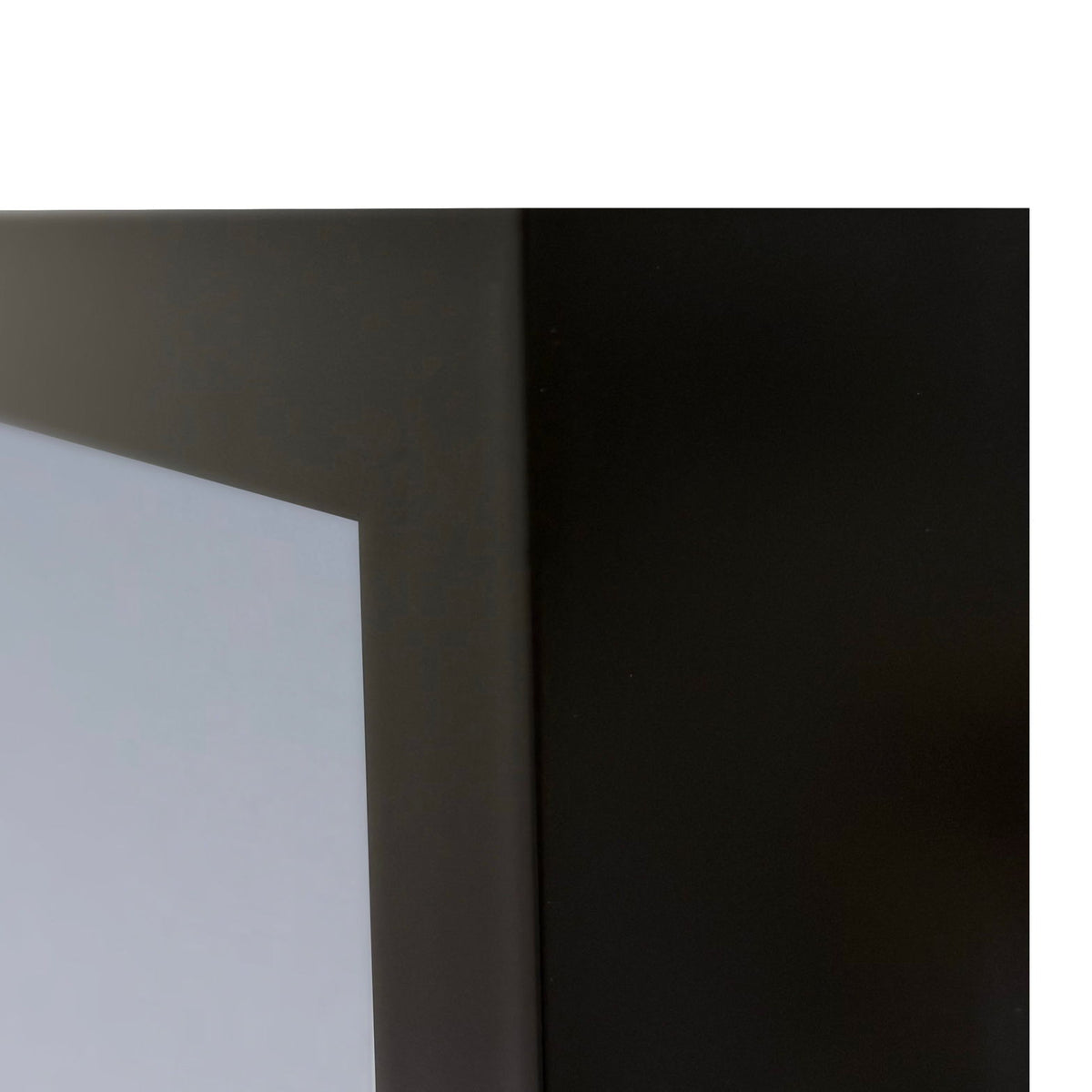 Cow - 48" x 72" Photography - Black / Light Blue