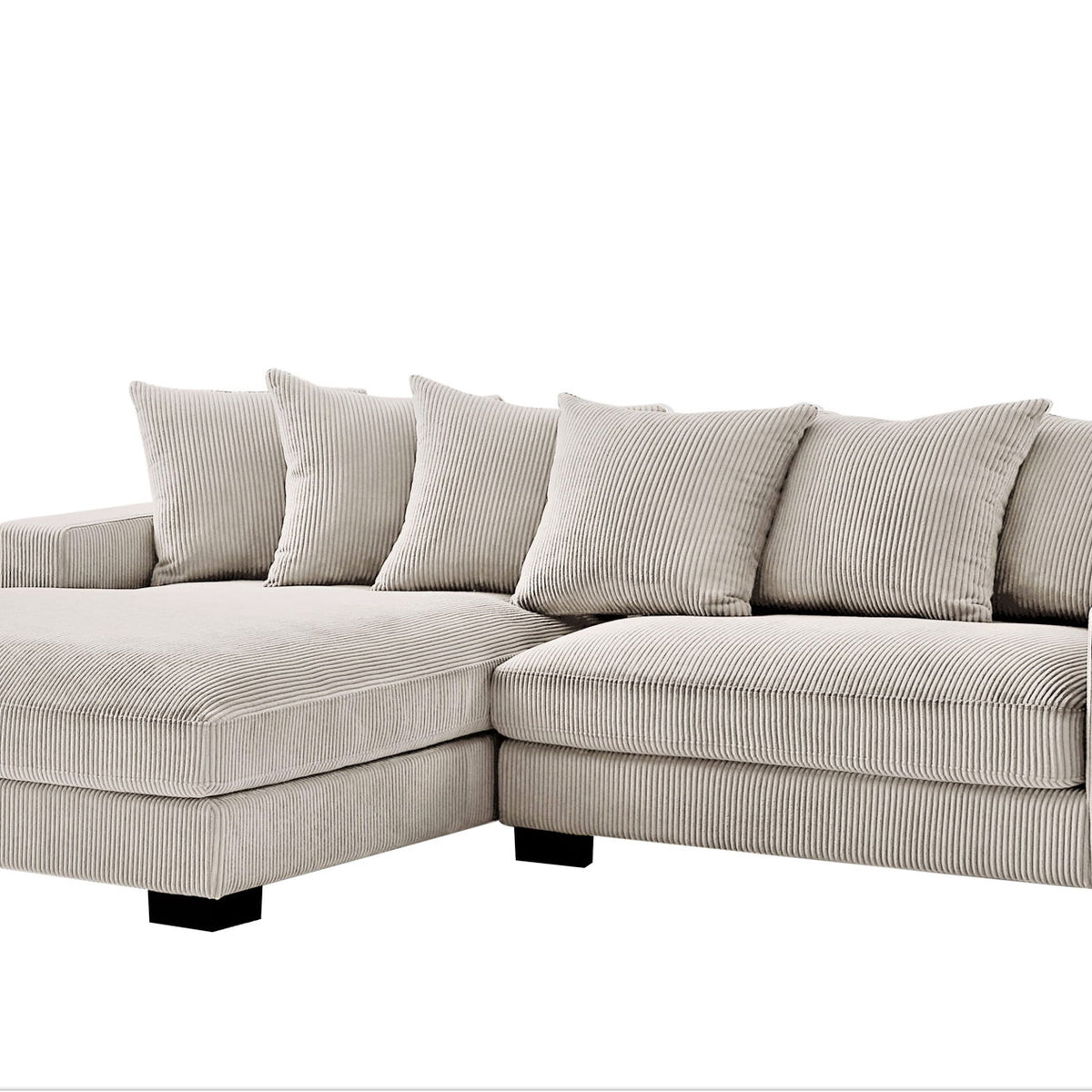 Luxe - Oversized 2 Piece Sectional Couches For Living Room, L Shaped Sofa With Chaise