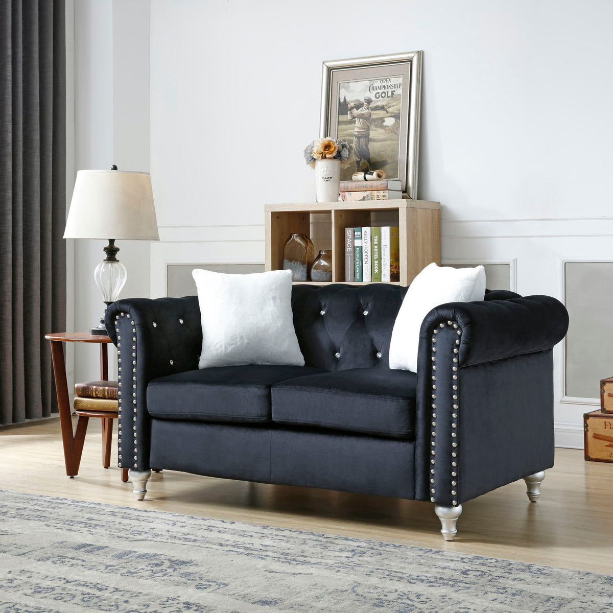 Stylish Contemporary Loveseat