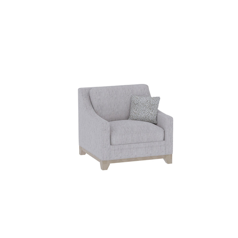 Lounge Chair With Casual Accent - Gray
