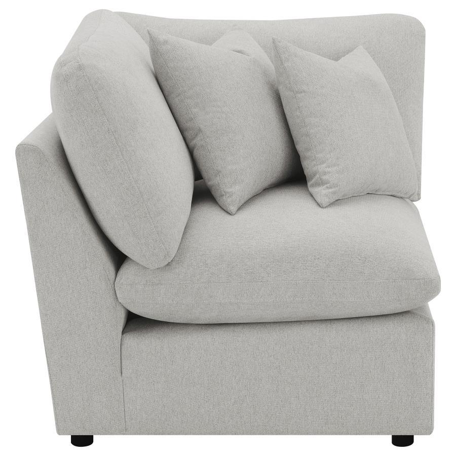Collins - Modular Power Reclining Sectional Corner - Gray