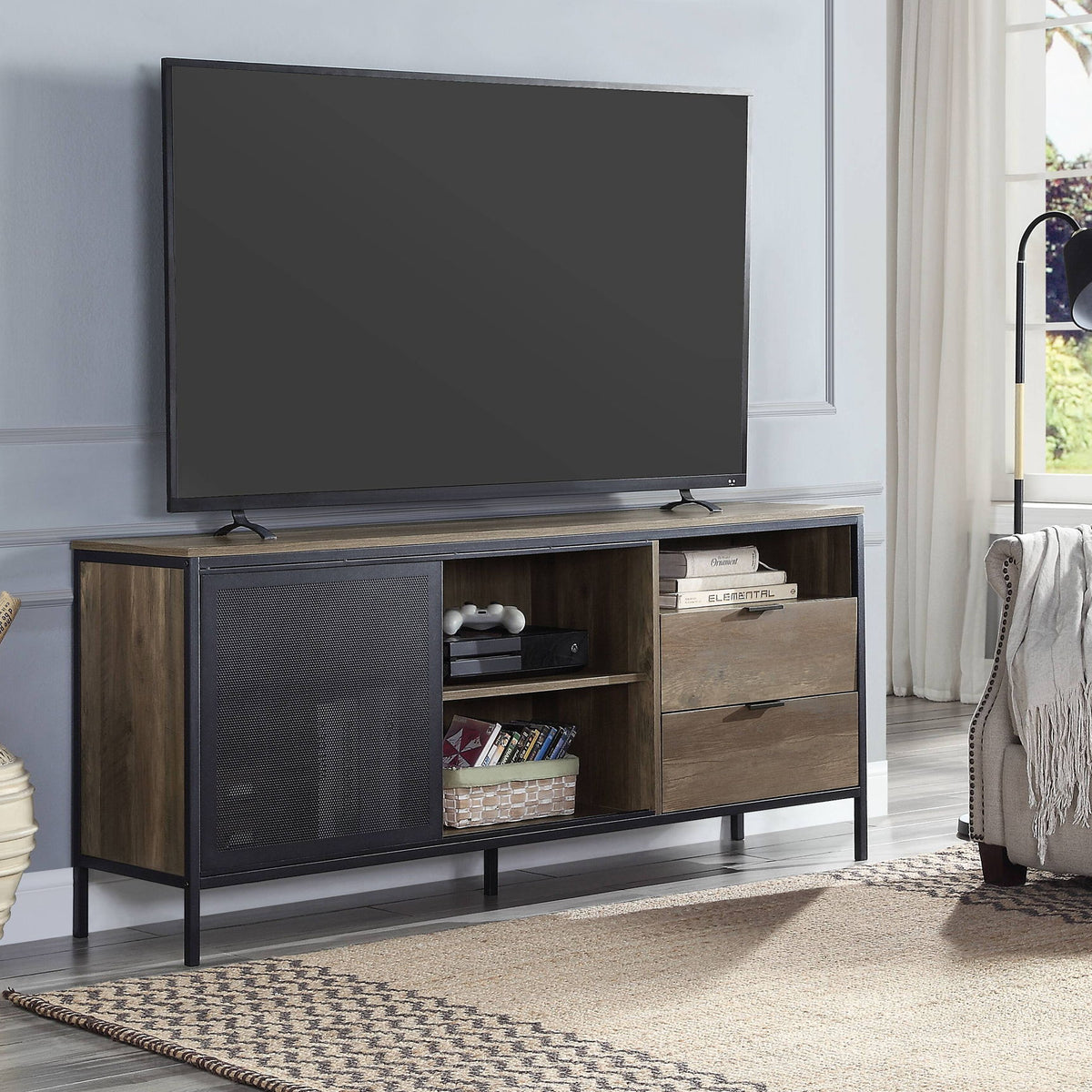 Nantan - Rustic TV Stand