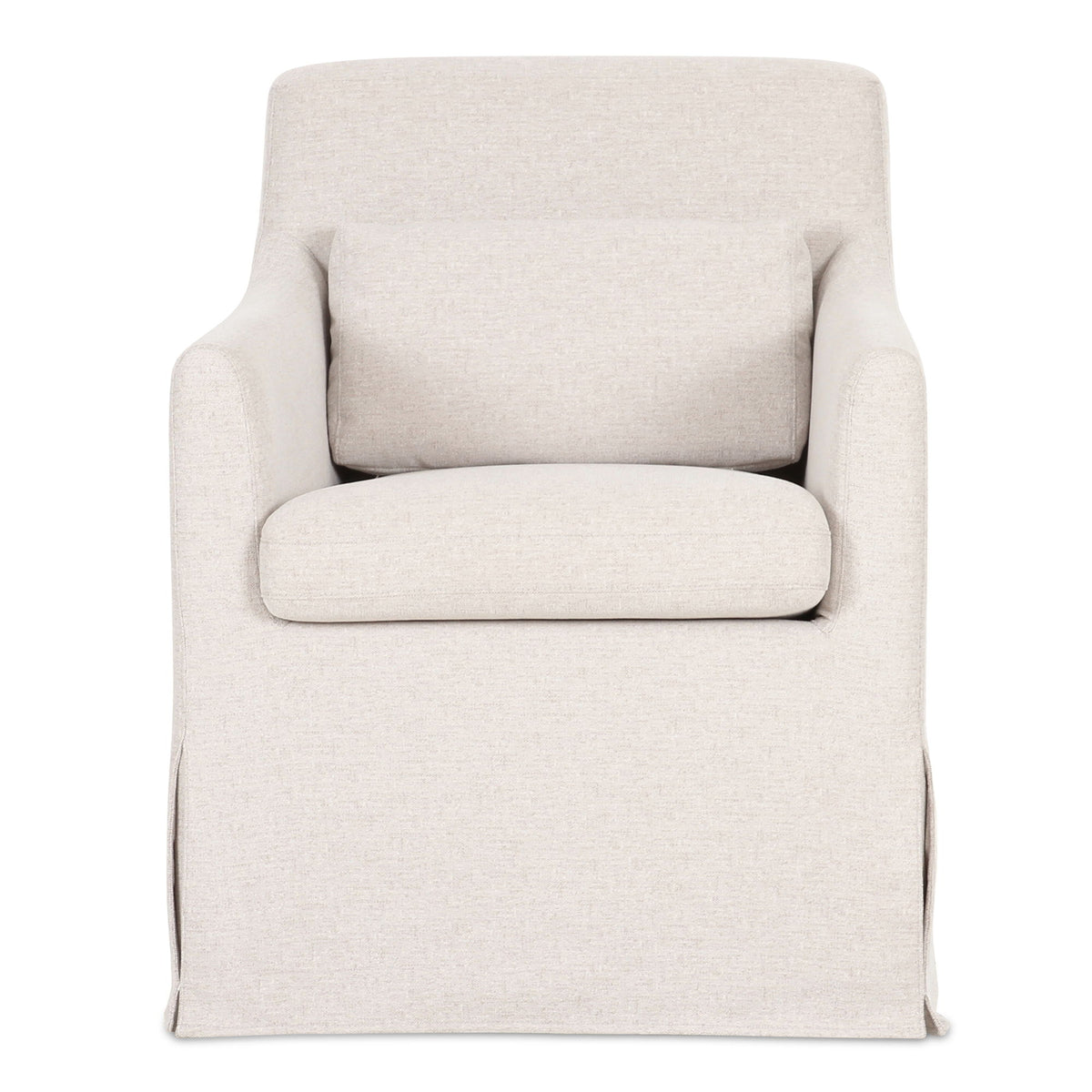 Lydia - Slipcover Dining Chair - Beige