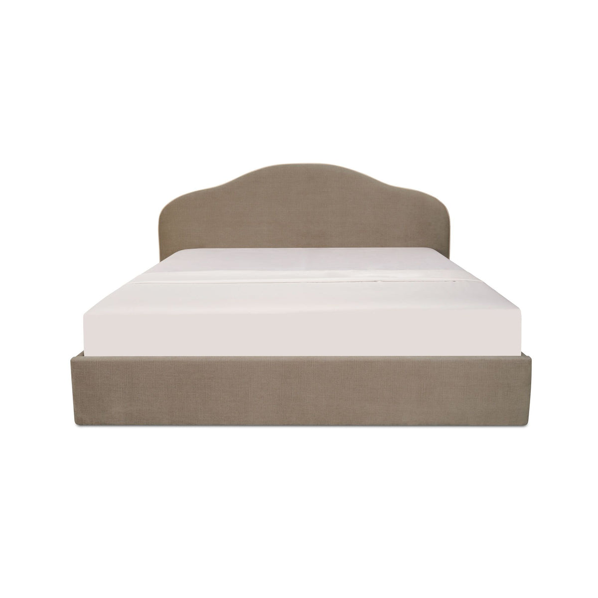 Maggie - Queen Storage Bed - Taupe