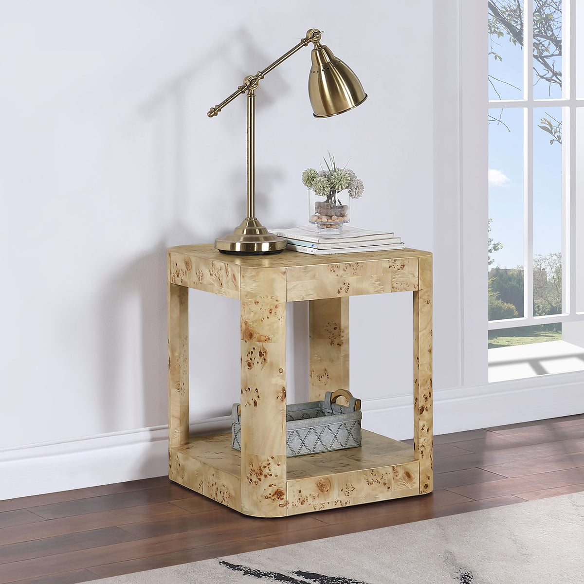 Reeves - Burl Wood Table
