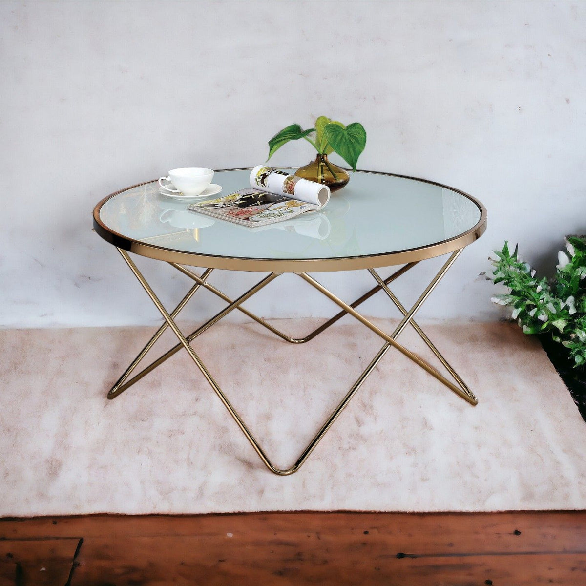 Valora - Glass Coffee Table