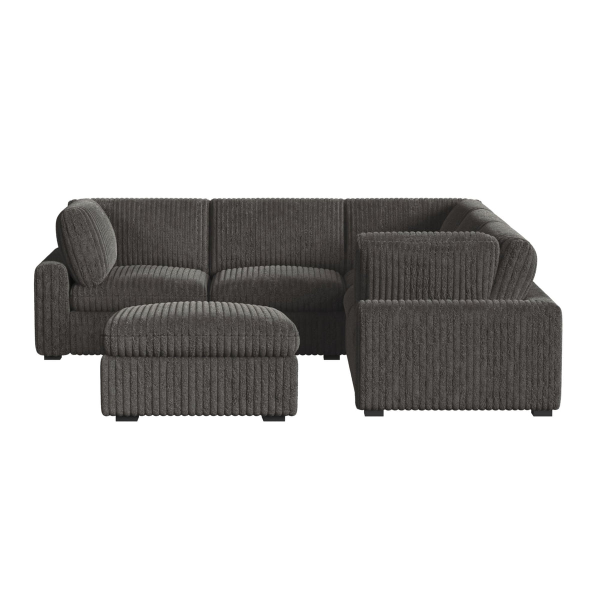 Esprit - Modular Corner - Grand Cord Charcoal